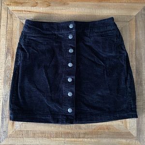 Aritzia Wilfred Free Corduroy Mini Skirt